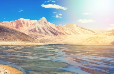 Fantastik Himalaya Dağları manzara