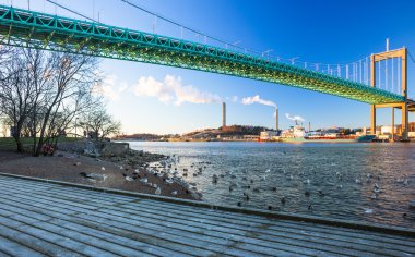 Alvsborg köprü Göteborg, İsveç