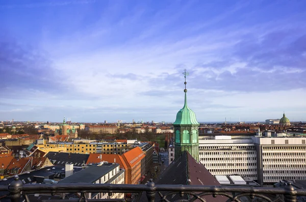 Πόλη της Κοπεγχάγης Σκανδιναβία άποψη, Δανία, — Φωτογραφία Αρχείου