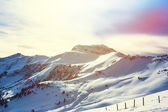 Hor. Skiareál v Rakousku - příroda a sport obrázek