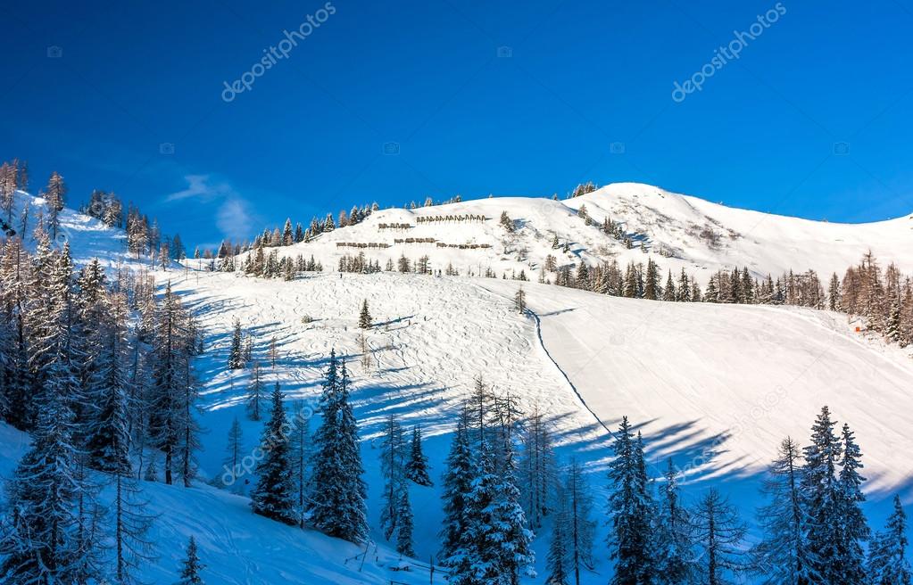 Mountains ski resort in Austria - nature and sport picture