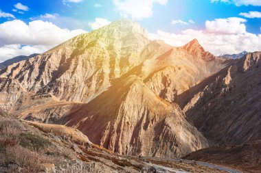 Himalaya Dağları, yatay. Jammu ve Keşmir devlet, Kuzey Hindistan