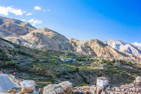 Bentang alam pegunungan Himalaya. Negara Bagian Jammu dan Kashmir, India Utara — Stok Foto