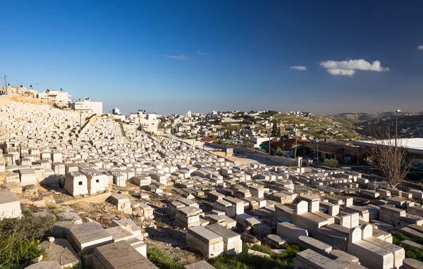 Antiguo cementerio de Jerusalén — Foto de Stock