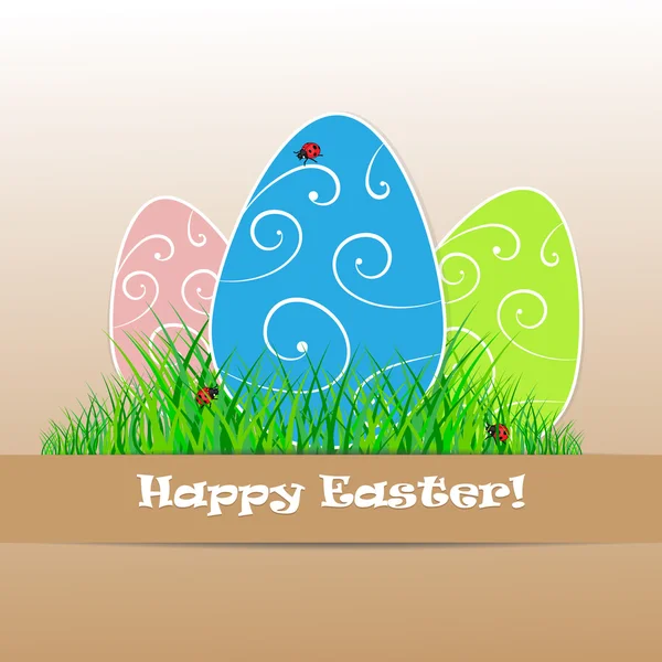 Mutlu Paskalya kartı etmek yer metniniz için