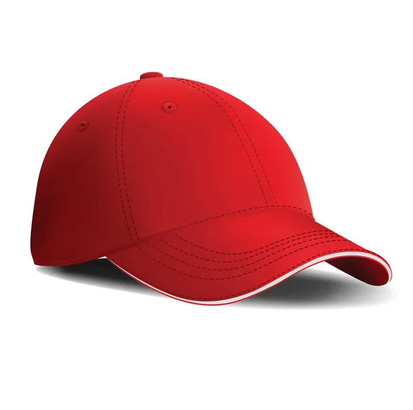あなたのデザインのための野球帽 — ストックベクタ