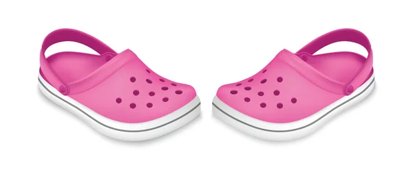 Buty crocs dla swojego projektu, trampki — Wektor stockowy