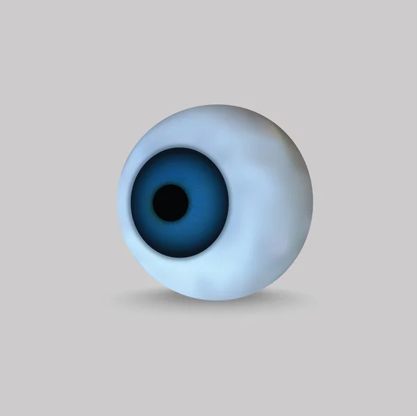 Das menschliche Auge — Stockvektor