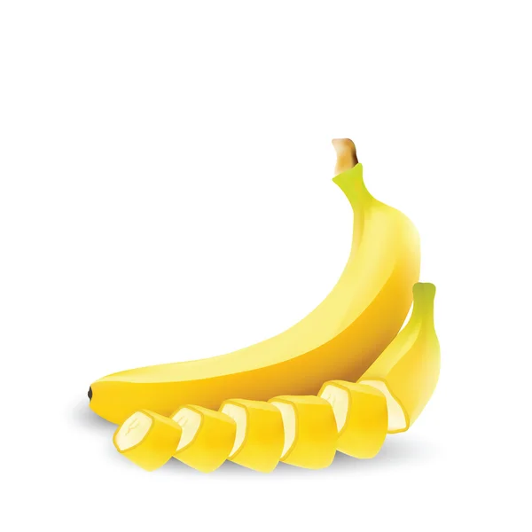 Banana for your design — Stock Vector