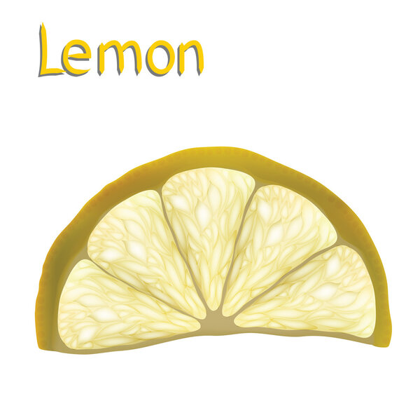 Лимонный ломтик для вашего дизайна
