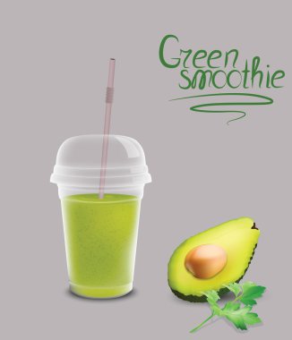 Tasarımınız için yeşil smoothie