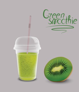 Tasarımınız için yeşil smoothie