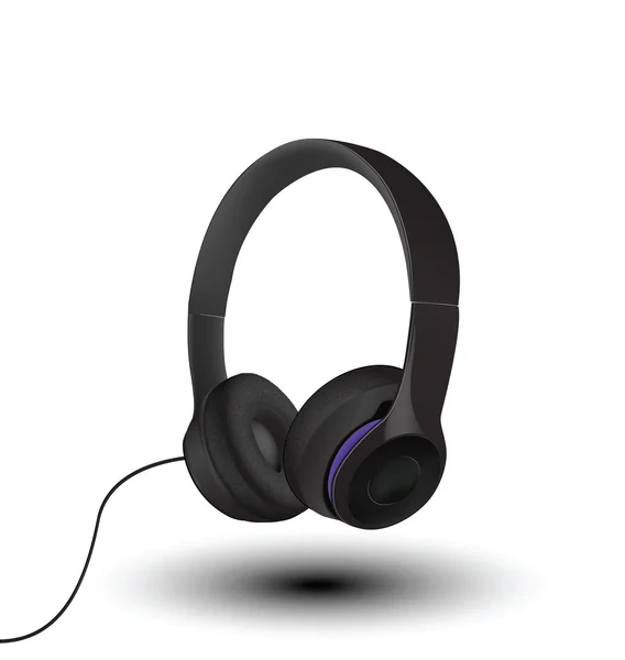 Auriculares para su diseño — Vector de stock