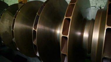 Kompresör türbin tamir için rotor
