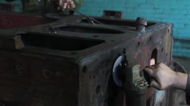 metal öğütücü sparks ile işleme