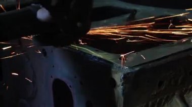 metal öğütücü sparks ile işleme