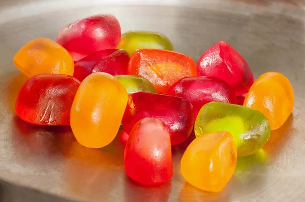 Kolorowe galaretki słodycze — Zdjęcie stockowe