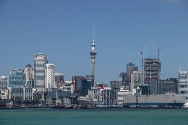 Auckland Yeni Zelanda 'nın Skyline resmi