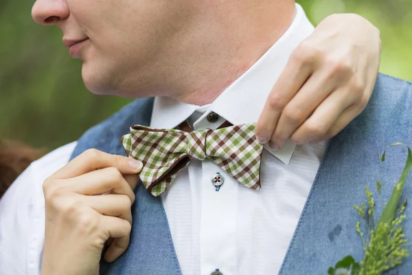 Весілля цибулі краваток — стокове фото