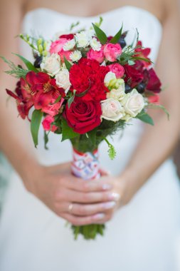 Gelinin düğün buketi