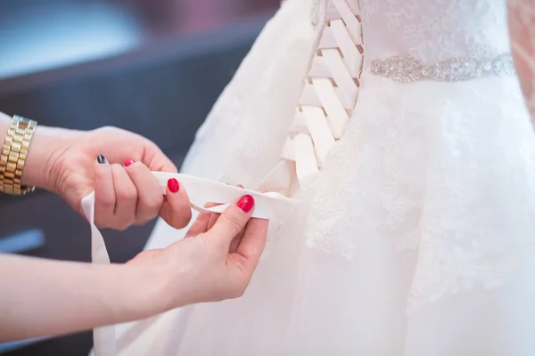 Encaje corsé de boda — Foto de Stock