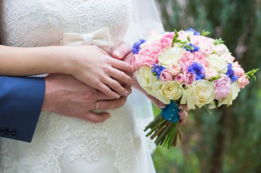 Güzel düğün buketi