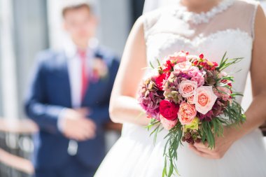 Güzel düğün buketi