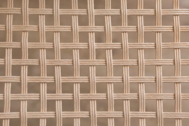 Bambu hasır desen kare doku dokuma 