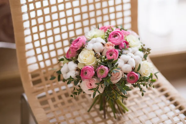 Красочный свадебный букет — стоковое фото