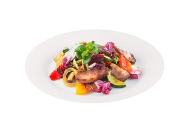 Fried Noodles with Beef and Vegetables 