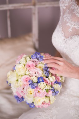 Güzel düğün buketi