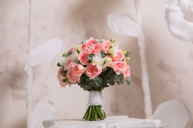 Colorful bridal bouquet