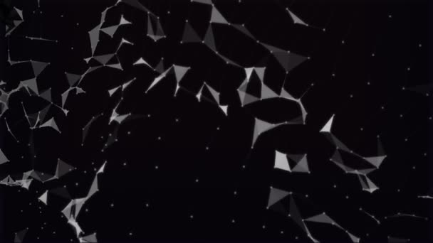 Animation réseau abstraite 