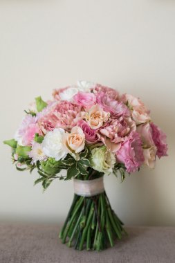 Colorful bridal bouquet