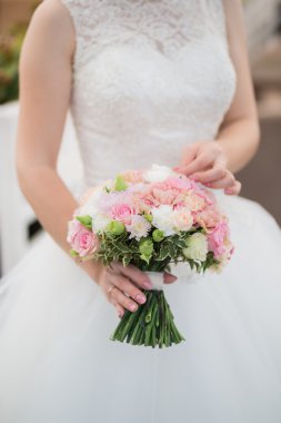 Güzel düğün buketi