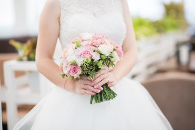 Güzel düğün buketi