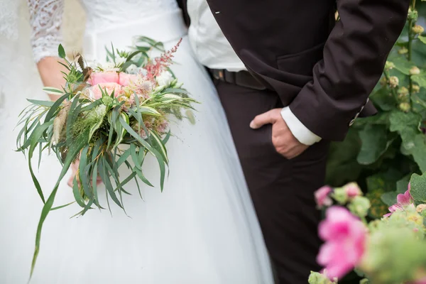 Mooi bruiloft boeket — Stockfoto