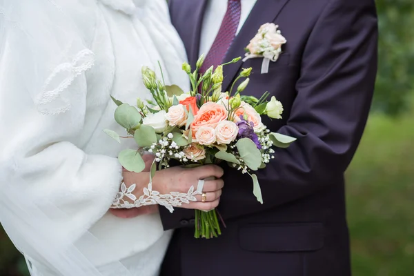 Красиві весільний букет — стокове фото