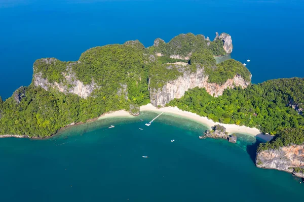 Вапняковий Острів Морі Авіабазі Кра Таїланд — стокове фото
