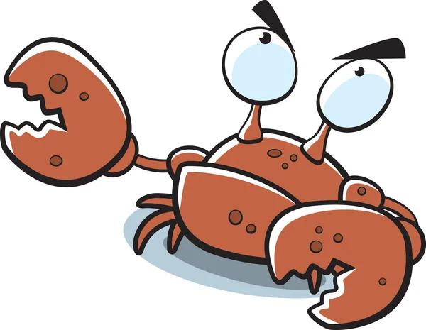 Crabby Crab — Stock Vector