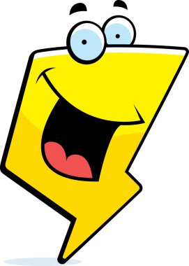 Gülümseyen yıldırım