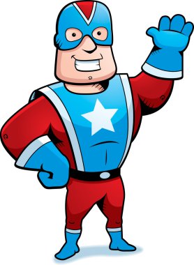 süper kahraman karikatür