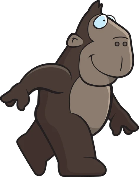 Mono caminando — Archivo Imágenes Vectoriales