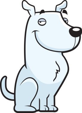 Köpek gülümsüyor