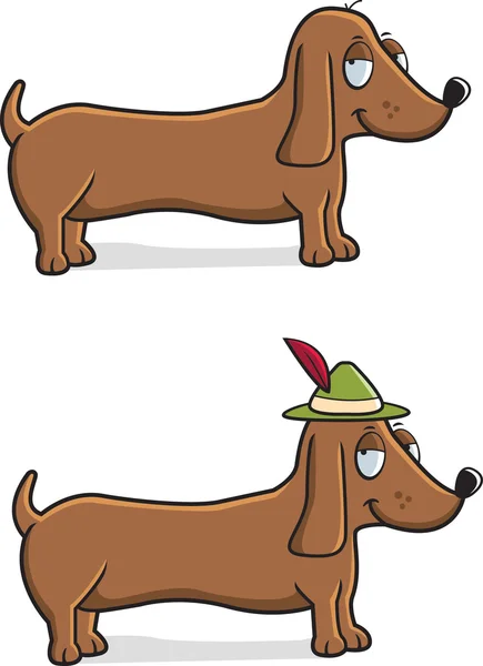 Dachshund oktoberfest —  Vetores de Stock