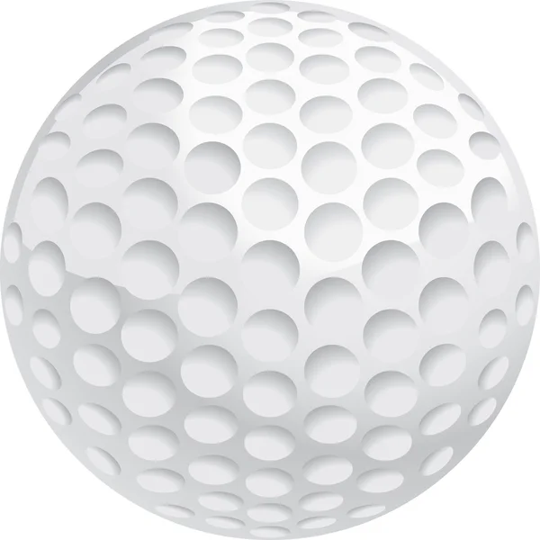 Golfboll — Stock vektor