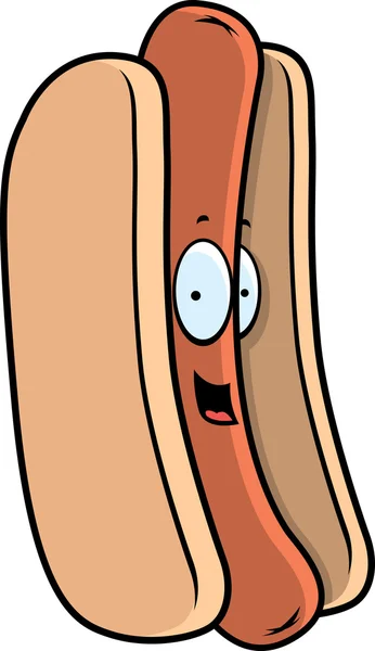 Petit pain hot-dog — Image vectorielle