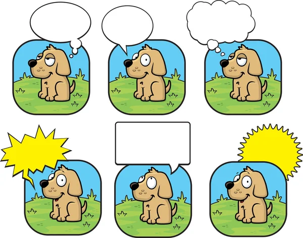 Conversa de cão —  Vetores de Stock