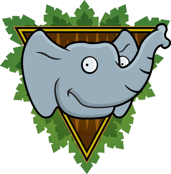Sloní safari — Stockový vektor