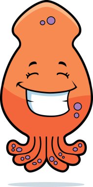 Gülümseyen kalamar